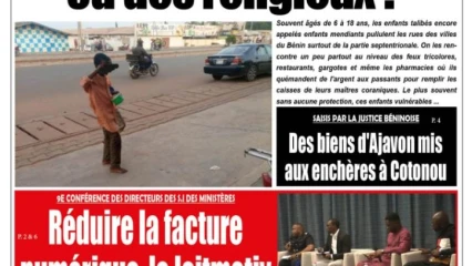 UNE DU MERCREDI 20 JUILLET 2022