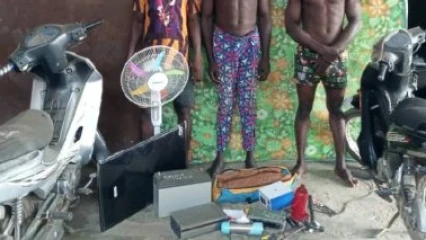 BÉNIN :  La police met la main sur un groupe de cambrioleurs