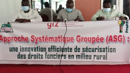 POUR UNE MEILLEURE GESTION DES AFFAIRES FONCIÈRES DANS LE BORGOU : L&rsquo;Adecob outille les principaux acteurs