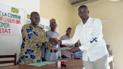 SUITES AUX MESURES DU GOUVERNEMENT EN FAVEUR DE LA FILIÈRE SOJA,   Les producteurs de soja de Tchaourou disent merci au Président Talon et aux leaders Br