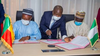 POUR LA PRODUCTION, TRANSFORMATION ET COMMERCIALISATION DU RIZ : Le Bénin signe un mémorandum  avec le Nigéria