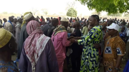 VAGUE DE RALLIEMENT A L’UNION PROGRESSISTE DE BANIKOARA : Bio Tamou Sarako crée un séisme au sein des Fcbe  . Des militants cauris de Toura se mettent sous l’ombrage du baobab