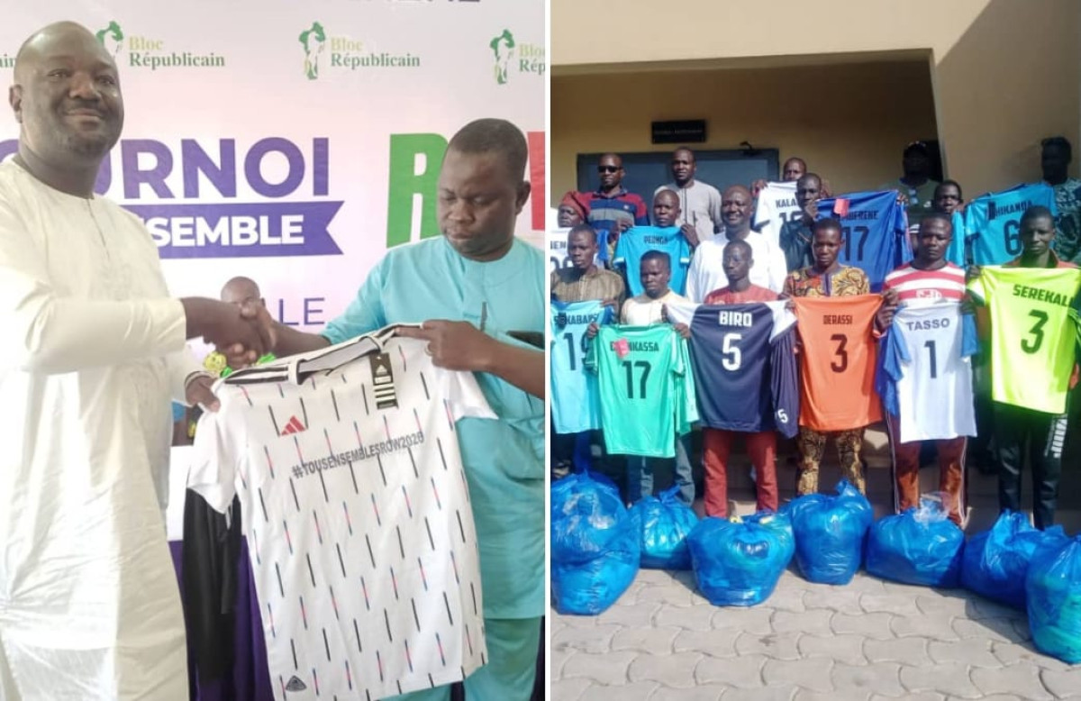 Préparatifs du tournoi "tous ensemble Romuald Wadagni 2026" à Nikki: Dr Ilyass Sina Dounhouirou du Br mobilise la jeunesse pour la paix