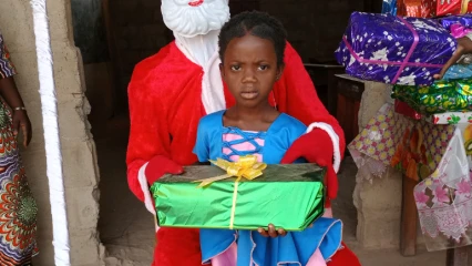 CELEBRATION DE NOEL A LA FOIRE INTERNATIONALE DE PARAKOU : Parents et enfants satisfaits de l’ambiance
