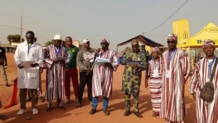 Kobourou horse racing: bénin maasobu promeut le sport équestre