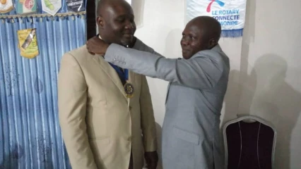 NOUVELLE ANNEE ROTARIENNE A PARAKOU : Latifou Belco passe le témoin à Josias Martin