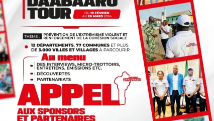 4E ÉDITION DE BÉNIN DAABAARU TOUR : L&rsquo;appel aux sponsors et partenaires lancé