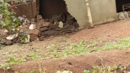 PLUIES DILUVIENNES DANS LA COMMUNE DE TCHAOUROU :  Plusieurs maisons écroulées à Kassouala  . L&rsquo;appel du Ca Ganiou Amoussa aux bonnes volontés