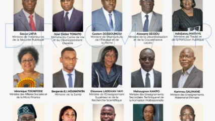 NOUVEAU GOUVERNEMENT DE TALON : 24 membres, 6 entrées et 3 sorties