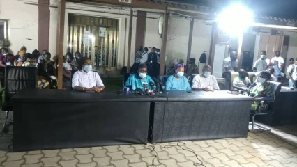 POINT DU DÉROULEMENT DU VOTE : 16 arrondissements n&rsquo;ont pas voté selon la Céna  . Elle salue l&rsquo;abnégation des forces de défense et de sécurité