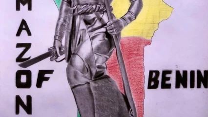 À TRAVERS UN DESSIN DE LA STATUE DE L&rsquo;AMAZONE : Ken&rsquo;Art rend hommage à Tassi Hangbe