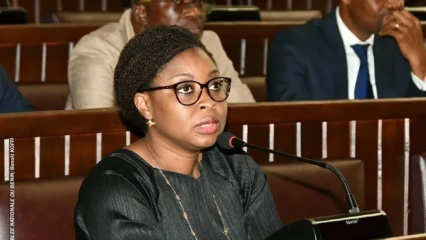 POUR CONCRÉTISER LE SOUTIEN AUX MÉDIAS ET POURSUIVRE LA TRANSFORMATION NUMÉRIQUE DU BÉNIN   Aurélie Adam Soulé défend un budget de 29 milliards pour 2025