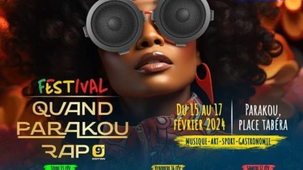FESTIVAL ‘’QUAND PARAKOU RAP’’ : La neuvième édition annoncée pour les 15, 16 et 17 février
