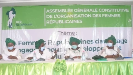 MISE EN PLACE DES ORGANISATIONS DE MASSE DU BLOC REPUBLICAIN : L&rsquo;artillerie à gagner des femmes Br voit le jour . Alimatou Badarou élue coordonnatrice nationale de l&rsquo;Ofr