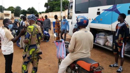 BENIN/COVID-19 : Reprise effective des activités des compagnies de transports en commun  . Voici le constat fait au parc Cncb de Parakou