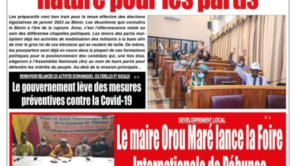 UNE DU JEUDI 17 MARS 2022