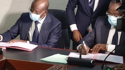 APRES SA NOMINATION AU MINISTERE DE LA DECENTRALISATION ET DE LA GOUVERNANCE LOCALE : Raphaël Akotegnon prend service