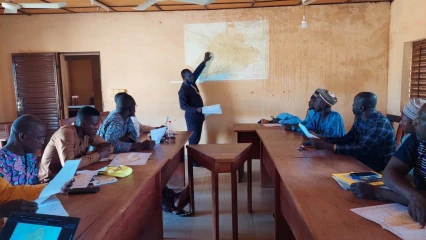 MALANVILLE /GRÂCE A GERED ONG : Les espaces pastoraux de deux arrondissements cartographiés