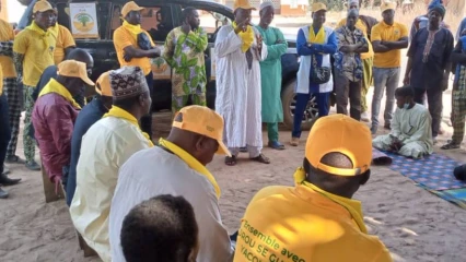 EN CAMPAGNE ELECTORALE A KALALÉ : Yacoubou Orou Sé de l&rsquo;Up le Renouveau obtient le soutien des populations de Bagaria, Angaradebou et Gando-Baka