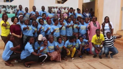 DESCENTE D&rsquo;UNE DÉLÉGATION DE LA FONDATION MASTER CARD À BOHICON : Les nombreuses réalisations salvatrices de la Fondation Batonga présentées