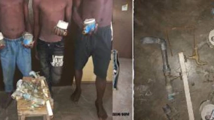 COTONOU :  Des voleurs de compteurs d&rsquo;eau arrêtés à Agla
