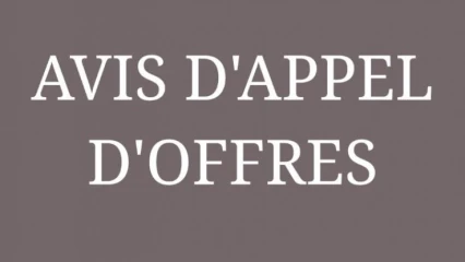 LIRE UN IMPORTANT AVIS D&rsquo;APPEL D&rsquo;OFFRES DE LA CRS/ LRP