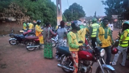 RÉFORME DES TENUES DES CONDUCTEURS DE TAXIS-MOTOS A PARAKOU : La répression a démarré
