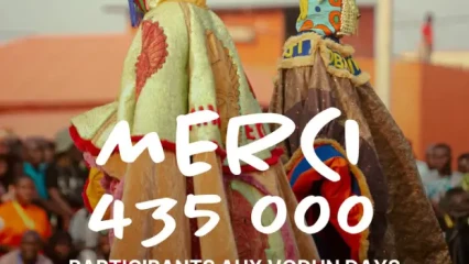 2è édition des vodun days au bénin: 435 000 personnes ont fait le déplacement