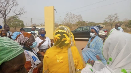 POUR LE BON DEROULEMENT DU SCRUTIN PRESIDENTIEL DU 11 AVRIL PROCHAIN : Aurélie Adam Soulé exhorte les femmes de la 7e Ce à la paix