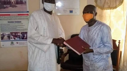 PASSATION DE SERVICE À LA MAIRIE DE TCHAOUROU : Jonathan Awo prend officiellement fonction