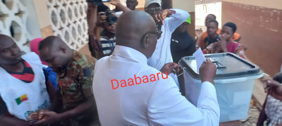 LÉGISLATIVES DE JANVIER 2023 DANS LA 8ÈME C.E : L&rsquo;He Gbadamassi a voté à l&rsquo;Epp Baouéra de Parakou