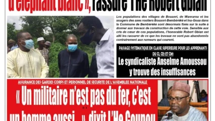 Parution du mardi 08 septembre 2020