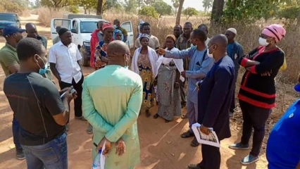 CONSTRUCTION DES INFRASTRUCTURES POUR DES ACTIVITES RIZICOLES ET MARAICHERES A SINENDE : Le maire Bio Kouri Sanni remet les sites aux entreprises