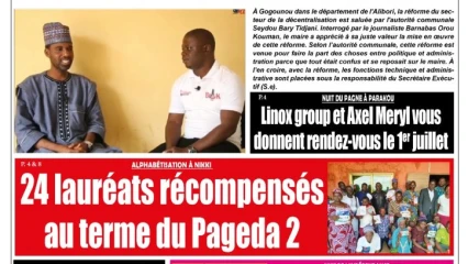 UNE DU MERCREDI 7 JUIN 2023