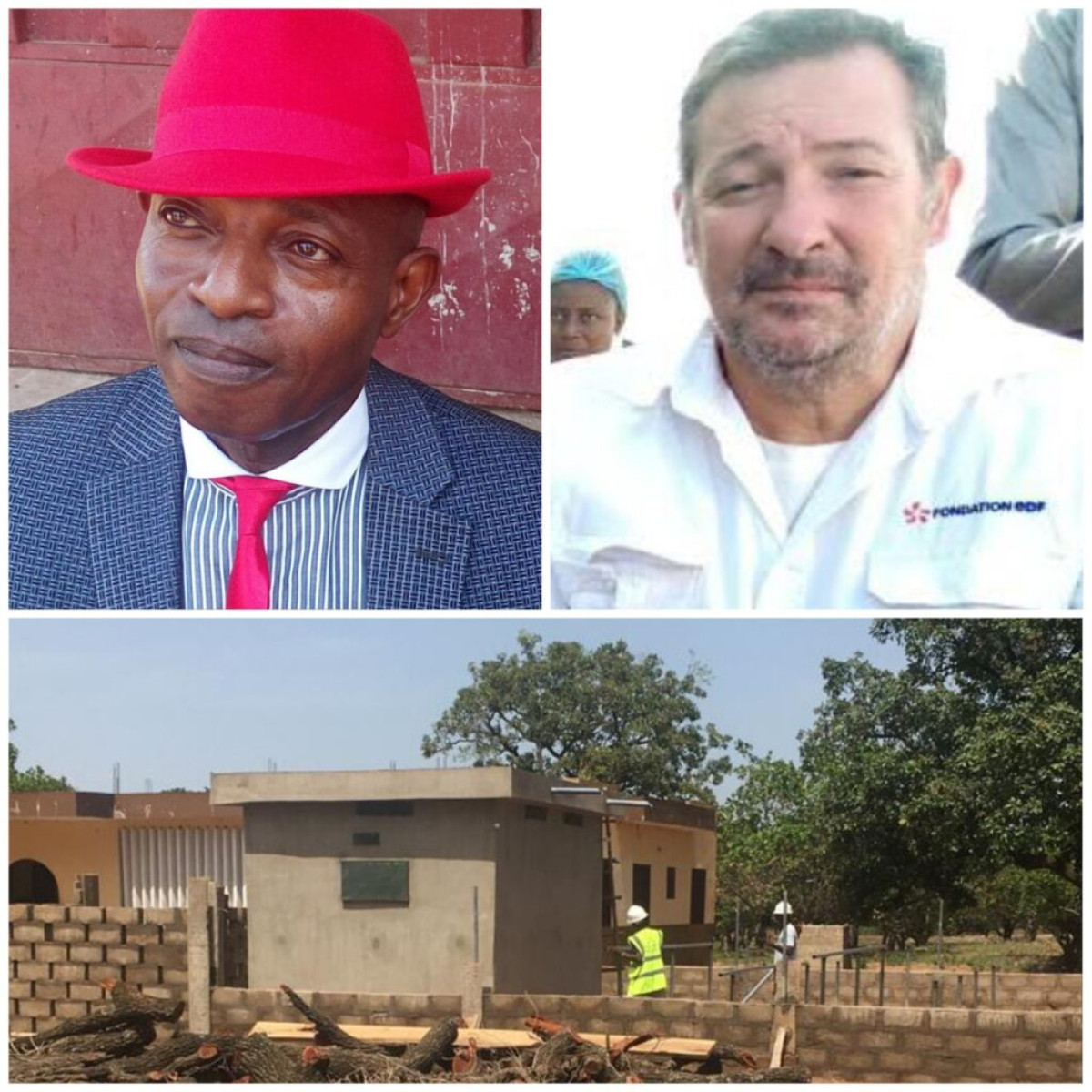 CONSTRUCTION DE TROIS CENTRALES PHOTOVOLTAÏQUES A INA : L&rsquo;Ong Sompekids et la Fondation Edf posent les  pieds à Bembéréké . La lumière jaillira bientôt