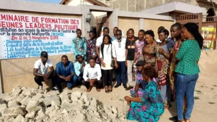 RESTITUTION DES ACQUIS DE L&rsquo;ECOLE POLITIQUE DU NIMD : Benedicta Aloakinnou aiguise le sens de leadership politique des jeunes