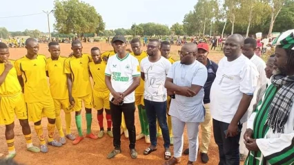 JOURNÉE INTERNATIONALE DE LA JEUNESSE ÉDITION 2022 À PARAKOU : Kadiri Bata Gandé marque l’événement à travers un tournoi de football