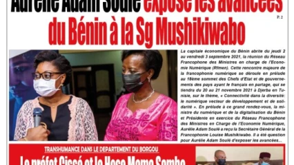 Parution du jeudi 02 septembre 2021b