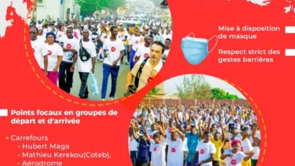 MARCHE DU CŒUR A PARAKOU : C&rsquo;est pour demain 21 novembre