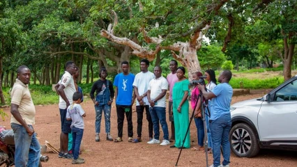 GRÂCE À L&rsquo;AGENCE LE BÉLIER DE NATITINGOU : Des étudiants de la 2eme promotion du Cfoman-Daabaaru en visite touristique dans l&rsquo;Atacora Donga  . Un grand geste de générosité salué par le Pdg Barnabas Orou Kouman