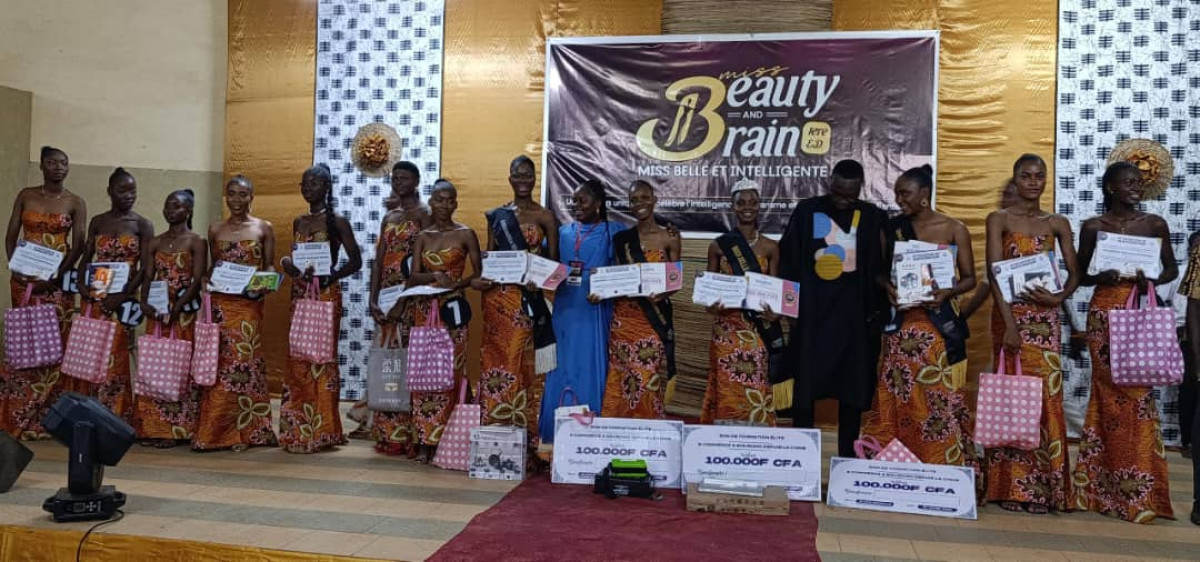 Miss belle et intelligente à l'université de Parakou: l'Uneup valorise l'intelligence et la créativité étudiantines