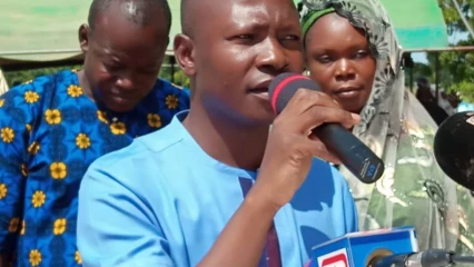 TOURNEE STATUTAIRE DU PREFET MOUHAMADOU MOUSSA À GOGOUNOU,  Moutawakirou Gounignan présente les efforts de son équipe communale