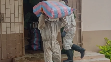 Tribunal de première instance de Parakou: des scellés et objets encombrants évacués pour incinération