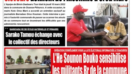 UNE DU VENDREDI 25 MARS 2022