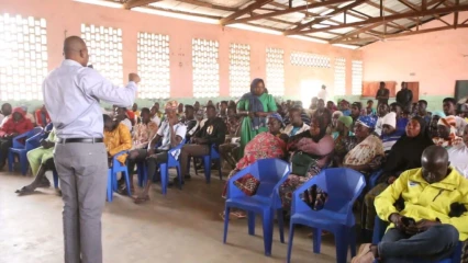 Donga/changement de plan de numérotation au bénin: arcep-bénin sensibilise les populations de Badjudè à ouaké