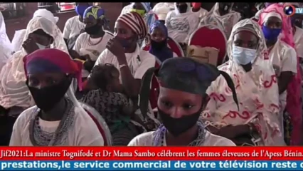 JIF 2021: La ministre Tognifodé et Dr Mama Sambo célèbrent les femmes éleveuses de l&rsquo;Apess Bénin