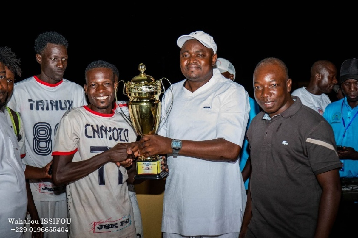 Fin de la 5ème édition du tournoi des grandes vacances de Kouandé: Aminou Mama Ibrahim renforce le vivre-ensemble entre jeunes