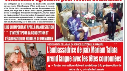 Parution du jeudi 25 février 2021