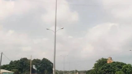 ECLAIRAGE PUBLIC À PARAKOU : Plusieurs lampadaires du carrefour Coteb sortie Tourou en panne