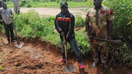 ASSAINISSEMENT DE LA VILLE DE KALALE : Le maire Tidjani Chabi et son conseil donnent l&rsquo;exemple